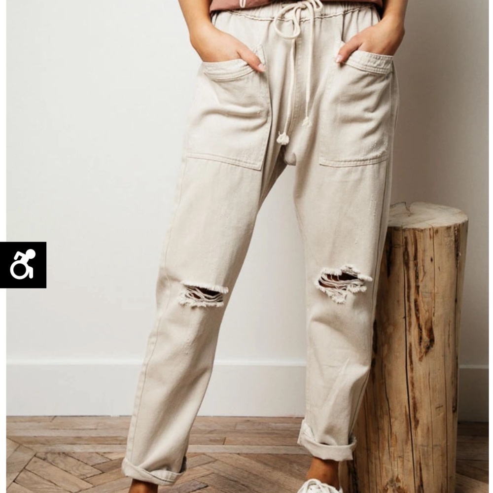Denim Joggers
